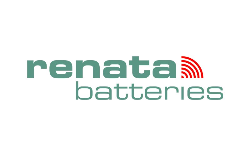 Renata batteries logo which navigates into a product page