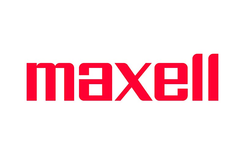 Maxell bratteries logo which navigates into a product category
