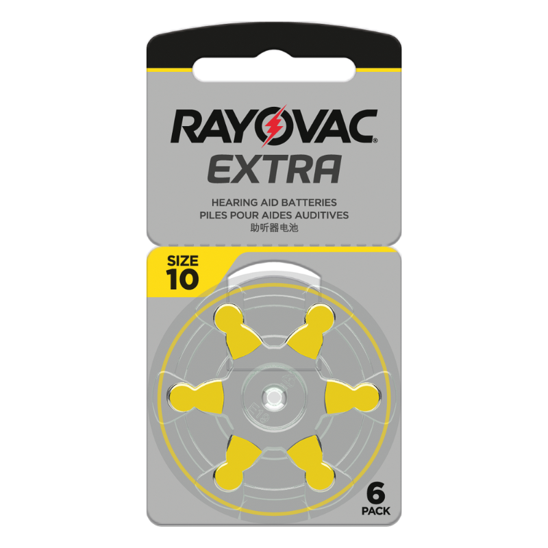 Rayovac EXTRA 10 Size Hearing Aid Batteries