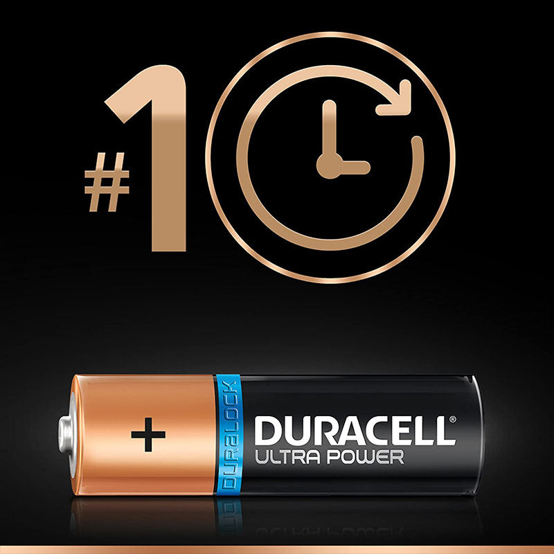 Duracell Plus AA Alkaline Batteries, LR6 - Pack of 4