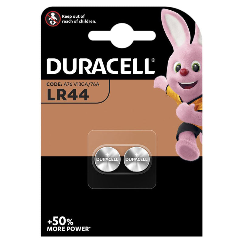 Duracell Alkaline LR44 A76 1.5V Electronics Batteries - 2 Pack