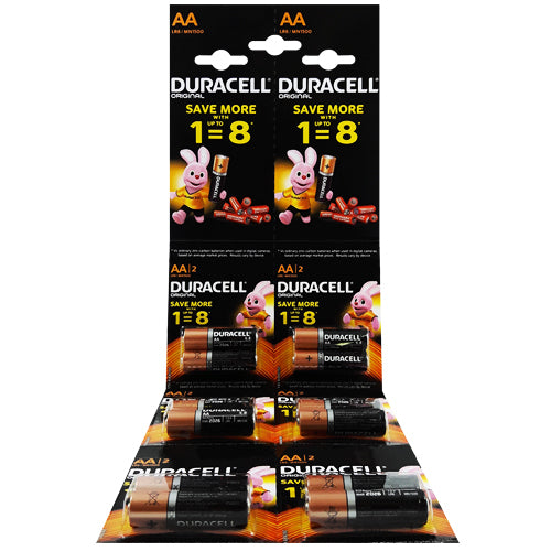 Duracell Duralock AA LR6 Primary Batteries - 12 Pack