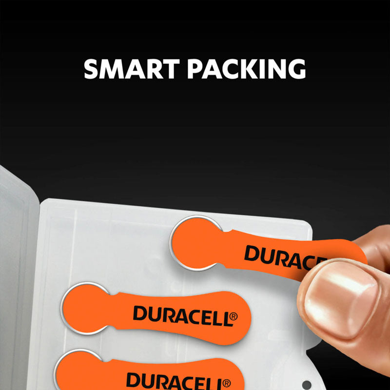 Duracell Hearing Aid 13 Size Hearing Aid Batteries - 6 Pack BatteryDivision
