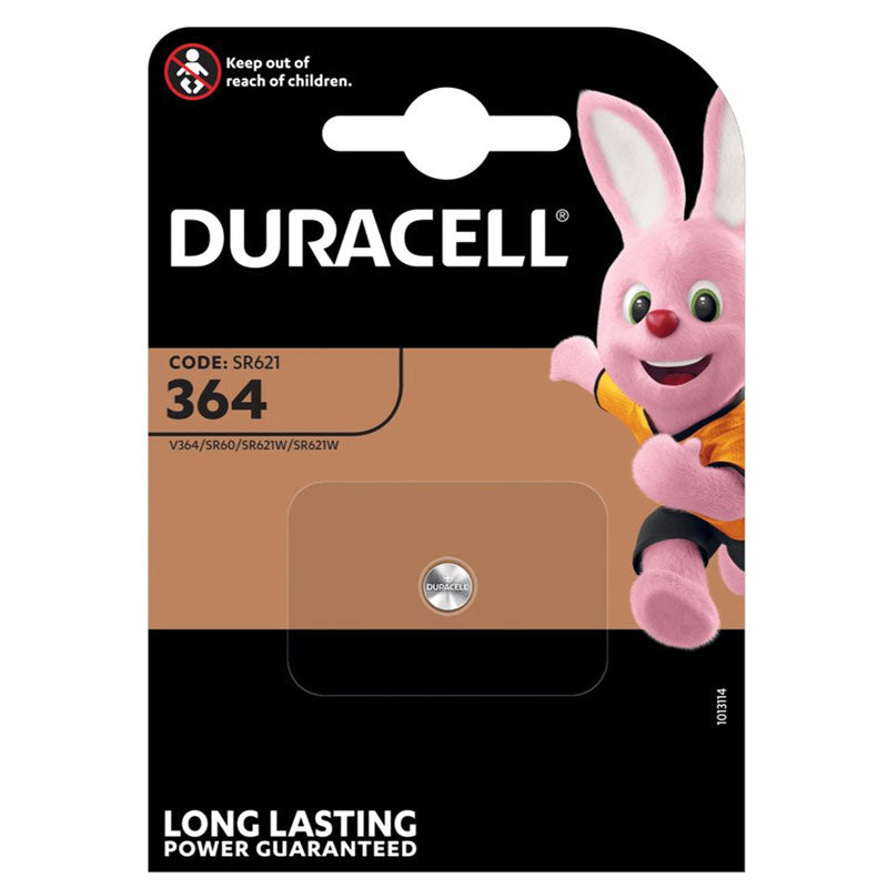 Duracell Silver Oxide 364 1.5V B1 Watch Battery BatteryDivision