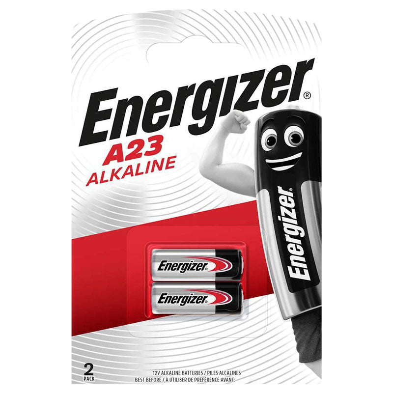 Energizer 2 Piles Alkaline 12 volt 23A // A23 12V 2 Batteries