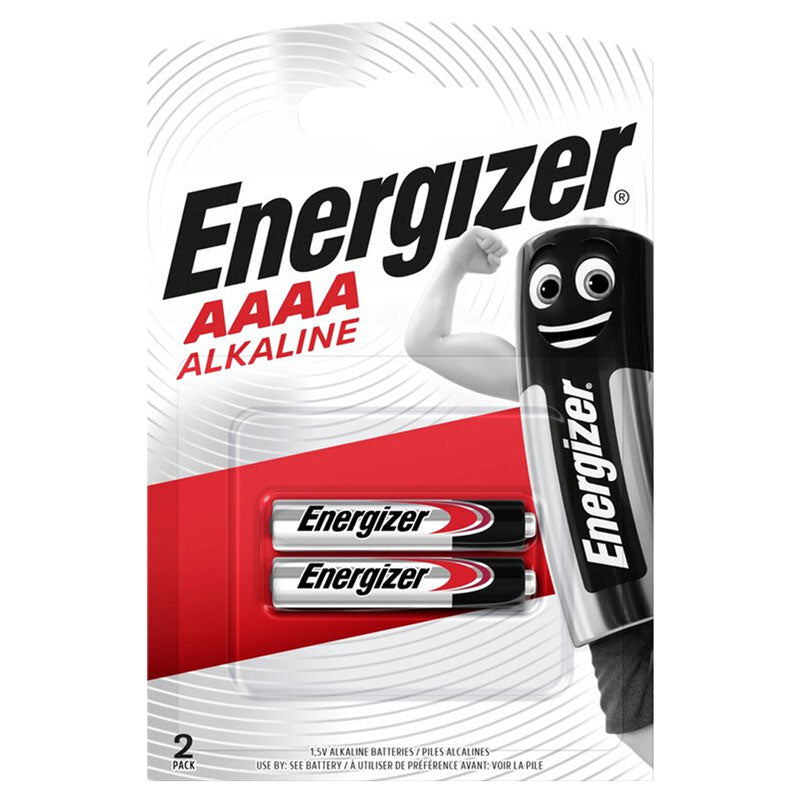 Energizer Alkaline AAAA/LR61 Security Batteries - 2 Pack