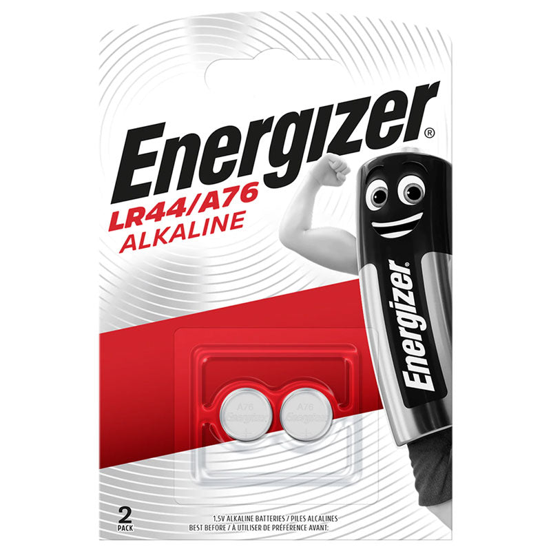 thumbnail image 2 of Energizer LR44 Batteries 4-Pack – A76, L1154, AG13, 357, SR44, 303 – Alkaline Button Cell 2 of 4