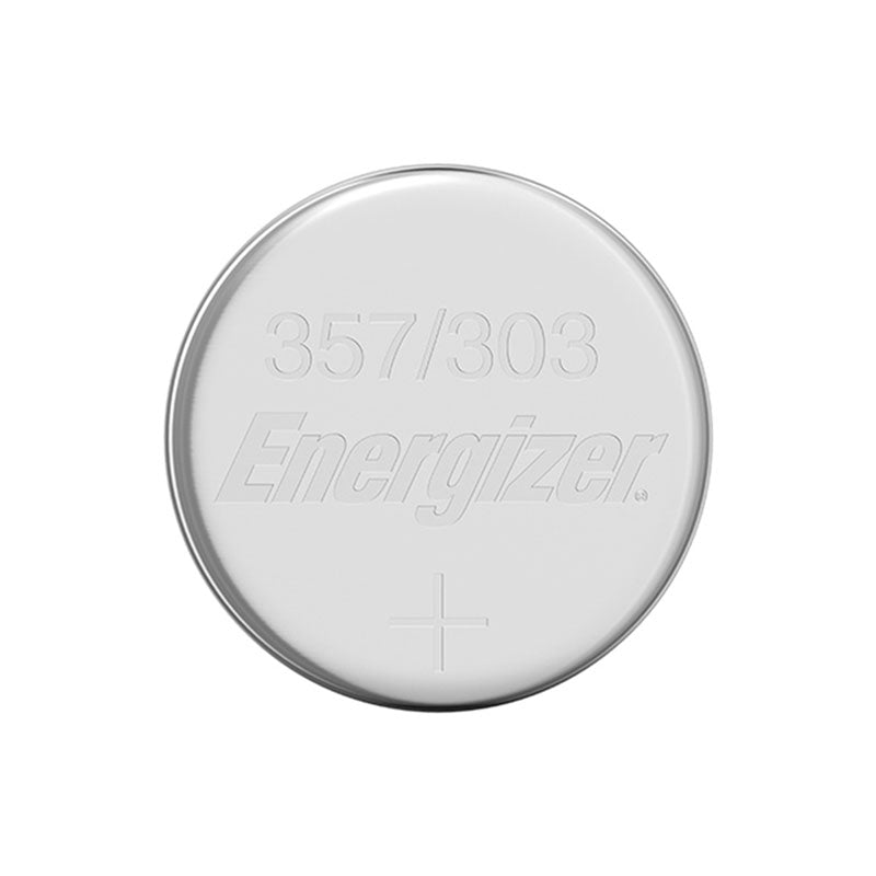 Energizer Silver 357/303/SR44 Watch Batteries - 2 Pack