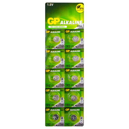 GP Alkaline 192/LR41 1.5V B1 Electronics Battery