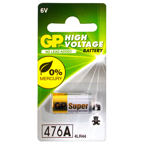 GP Alkaline Super 476A 6V B1 Security Battery