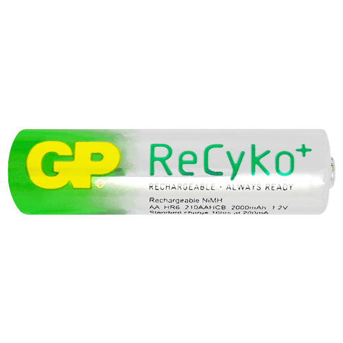 GP ReCyko AA 2000mAh PCS Rechargeable Battery