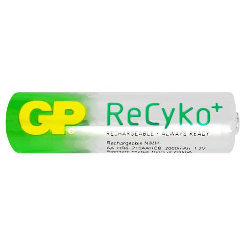 GP ReCyko AA 2000mAh PCS Rechargeable Battery