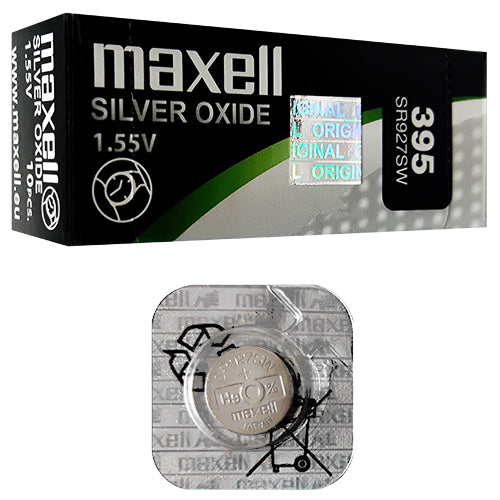 Maxell Silver Oxide 395 B1 Watch Battery