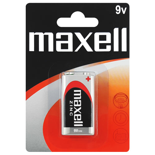 Maxell Zinc 9V B1 Primary Battery