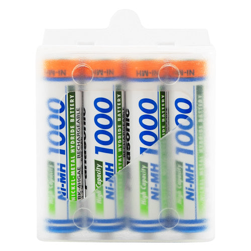 Panasonic AAA Ni-MH 1000 series Rechargeable Batteries - 4 Pack