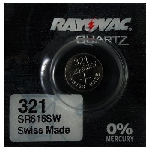 Rayovac Silver 321 B1 Watch Battery