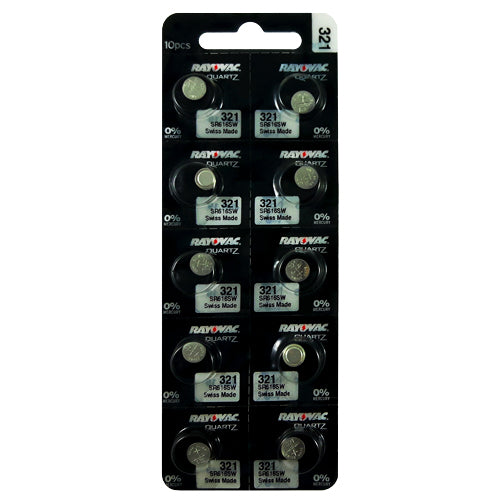 Rayovac Silver 321 B1 Watch Battery