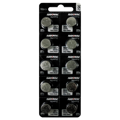 Rayovac 357 Silver Oxide battery 1.55V B1 Watch Battery