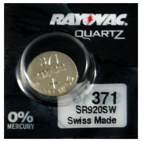 Rayovac Silver 371 B1 Watch Battery