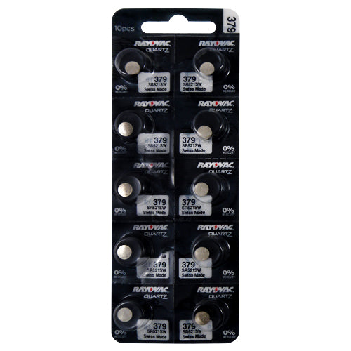 Rayovac Silver 379 B1 Watch Battery