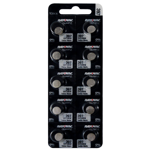 Rayovac Silver 397 B1 Watch Battery