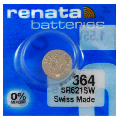Renata Silver 364 B1 Watch Battery