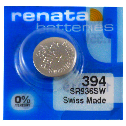 Renata Silver 394 B1 Watch Battery