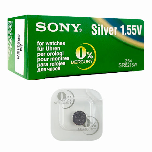 Sony Silver 364 B1 Watch Battery