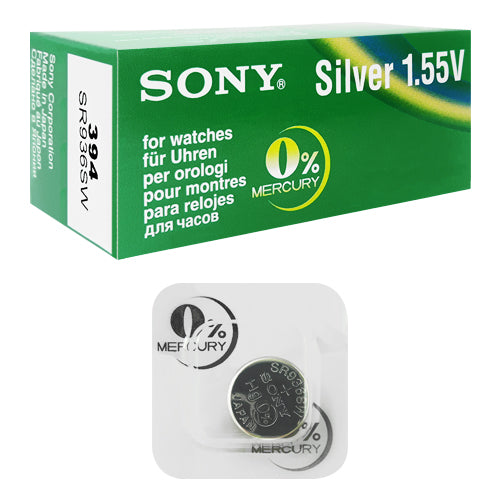 Sony Silver 394 B1 Watch Battery
