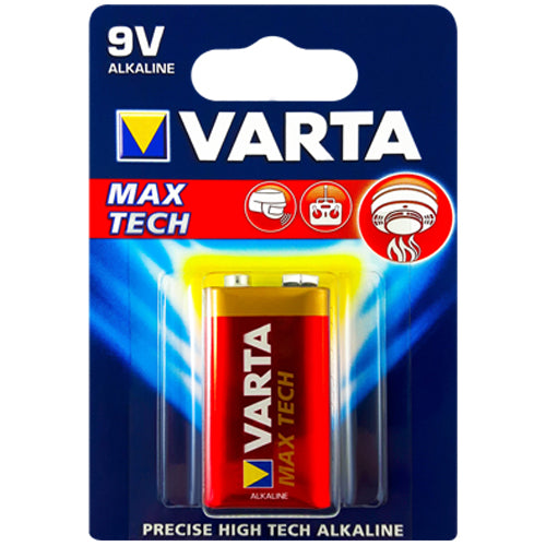 Varta Alkaline MAXTECH 9V B1 Primary Battery