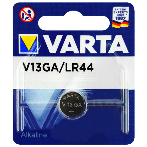 Varta Alkaline V13GA LR44 1.5V B1 Electronics Battery
