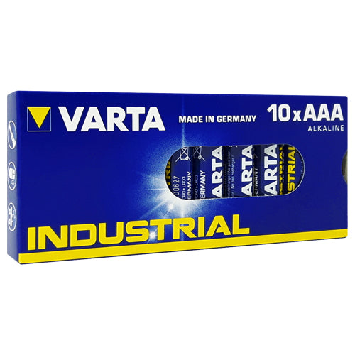Varta Industrial AAA 1.5V Primary Batteries - Box of 10