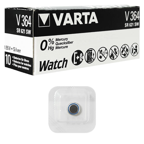 Varta Silver 364 B1 Watch Battery