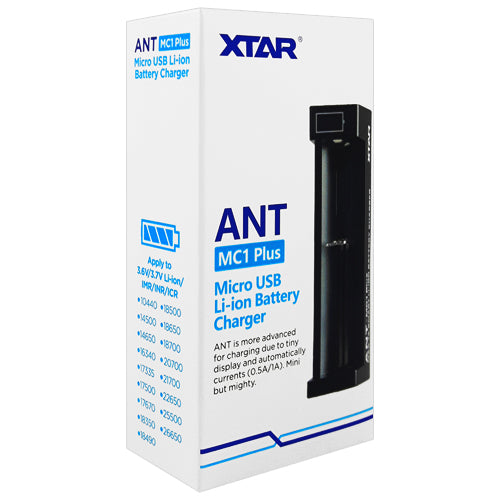 XTAR ANT MC1 Plus Micro USB Charger | BatteryDivision