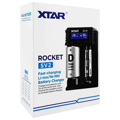 XTAR Rocket SV2 Charger | BatteryDivision