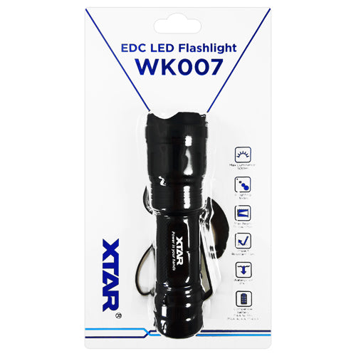 XTAR WK007 EDC LED Flashlight | BatteryDivision