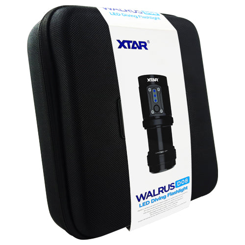 XTAR Walrus D08 LED Diving Flashlight | BatteryDivision
