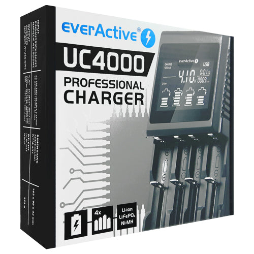 everActive UC4000 Professional Charger | BatteryDivision